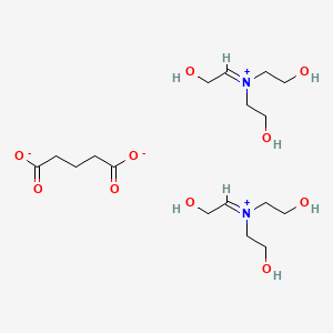 Bis(tris(2-hydroxyethyl)ammonium) glutarate