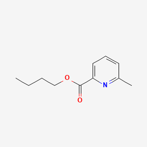 molecular formula C11H15NO2 B12653334 Butyl 6-methylpyridine-2-carboxylate CAS No. 39640-52-3