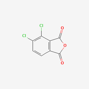 molecular formula C8H2Cl2O3 B12653340 Dichlorophthalic anhydride CAS No. 56962-07-3