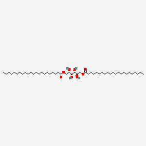 molecular formula C50H98O8 B12653451 D-Glucitol 1,6-didocosanoate CAS No. 54390-81-7