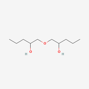 molecular formula C10H22O3 B12653549 1,1'-Oxybispentan-2-ol CAS No. 85866-06-4