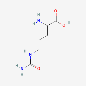 molecular formula C6H13N3O3 B1265365 DL-Citrulline CAS No. 627-77-0