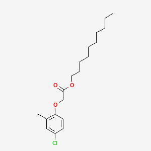 molecular formula C19H29ClO3 B12653712 Decyl (4-chloro-2-methylphenoxy)acetate CAS No. 67829-81-6