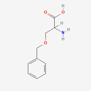 molecular formula C10H13NO3 B1265372 O-Benzyl-DL-serine CAS No. 5445-44-3