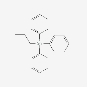 molecular formula C21H20Sn B1265375 三苯基烯丙锡 CAS No. 76-63-1