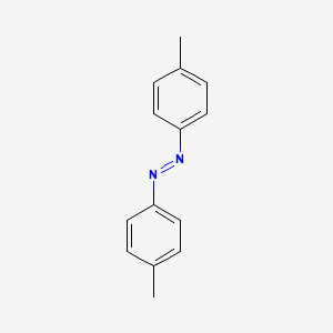 molecular formula C14H14N2 B1265379 4,4'-Dimethylazobenzene CAS No. 501-60-0