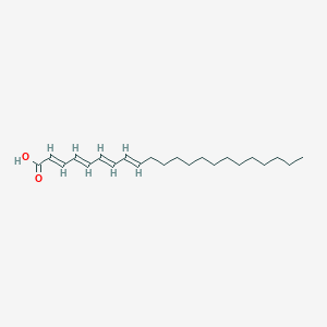 molecular formula C22H36O2 B12653790 Docosa-2,4,6,8-tetraenoic acid CAS No. 27456-22-0