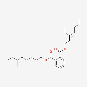 molecular formula C26H42O4 B12653799 3-Ethylheptyl 6-methyloctyl phthalate CAS No. 85851-80-5