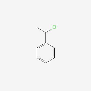 molecular formula C8H9Cl B1265384 (1-氯乙基)苯 CAS No. 672-65-1