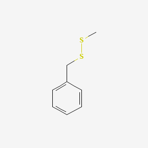 molecular formula C8H10S2 B1265386 苄基甲基二硫化物 CAS No. 699-10-5