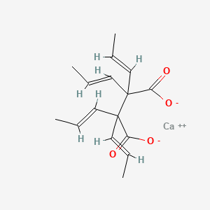 molecular formula C16H20CaO4 B12653899 Calcium (tetrapropenyl)succinate CAS No. 94086-59-6