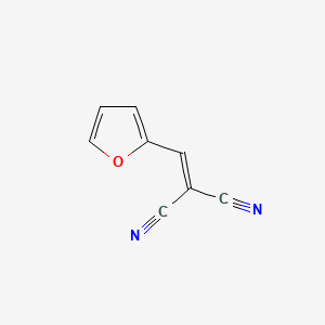 molecular formula C8H4N2O B1265400 Furfurylidenemalononitrile CAS No. 3237-22-7