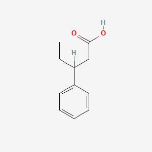 molecular formula C11H14O2 B1265407 3-苯基戊酸 CAS No. 5669-17-0