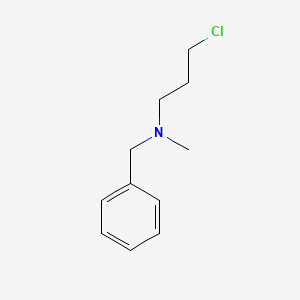 molecular formula C11H16ClN B1265408 N-苄基-3-氯-N-甲基丙-1-胺 CAS No. 3161-52-2