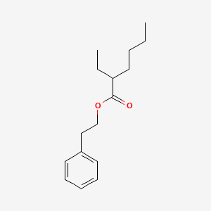 molecular formula C16H24O2 B12654120 2-Phenylethyl 2-ethylhexanoate CAS No. 93776-92-2