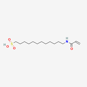 ((1-Oxoallyl)amino)dodecanesulphonic acid