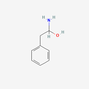 molecular formula C8H11NO B1265421 alpha-Hydroxy-beta-phenylethylamine CAS No. 17596-61-1