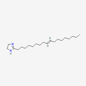 molecular formula C21H40N2 B12654289 4,5-Dihydro-2-(9-octadecenyl)-1H-imidazole CAS No. 71913-12-7