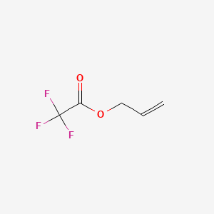 molecular formula C5H5F3O2 B1265431 三氟乙酸烯丙酯 CAS No. 383-67-5