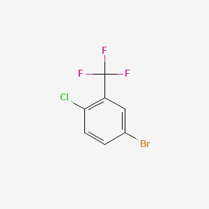 molecular formula C7H3BrClF3 B1265436 5-溴-2-氯苯三氟甲基 CAS No. 445-01-2