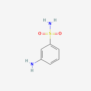 molecular formula C6H8N2O2S B1265440 3-氨基苯磺酰胺 CAS No. 98-18-0