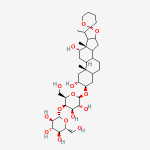 molecular formula C38H62O15 B12654404 Bioside CAS No. 12634-05-8