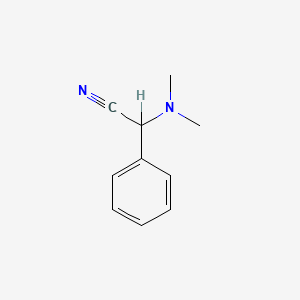 molecular formula C10H12N2 B1265451 2-(二甲氨基)-2-苯乙腈 CAS No. 827-36-1