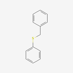 molecular formula C13H12S B1265453 苄基苯硫醚 CAS No. 831-91-4