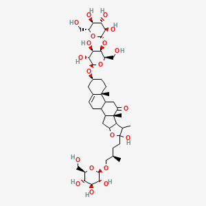 molecular formula C45H72O20 B12654584 Kingianoside C CAS No. 145854-04-2