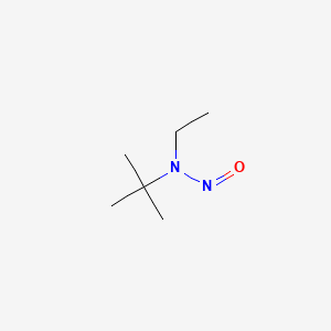 molecular formula C6H14N2O B1265463 tert-Butylamine, N-ethyl-N-nitroso- CAS No. 3398-69-4
