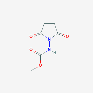 B126547 Methyl (2,5-dioxo-1-pyrrolidinyl)carbamate CAS No. 145967-17-5