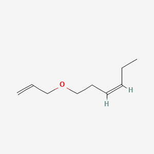 molecular formula C9H16O B12654769 (Z)-1-(Allyloxy)hex-3-ene CAS No. 70220-23-4