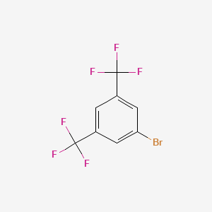 molecular formula C8H3BrF6 B1265498 3,5-双(三氟甲基)溴苯 CAS No. 328-70-1