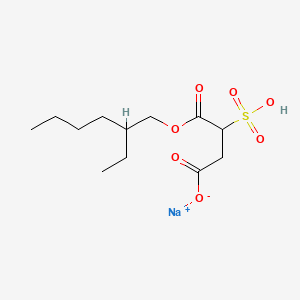 Sodium C-(2-ethylhexyl) 2-sulphosuccinate