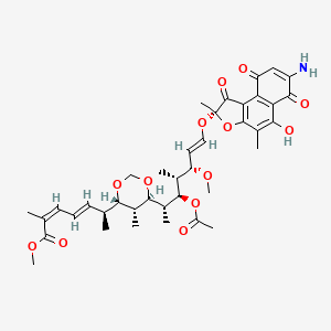 21,23-Formylidene-2-(N-hydro)-15-methoxyrifamycin S