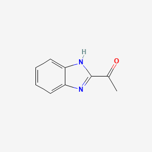 molecular formula C9H8N2O B1265538 2-Acetylbenzimidazole CAS No. 939-70-8