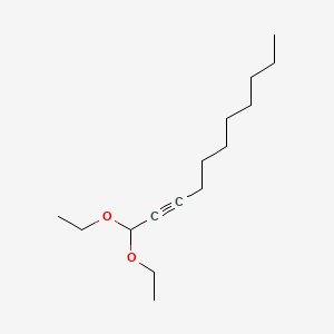 B12655480 1,1-Diethoxyundec-2-yne CAS No. 84681-84-5