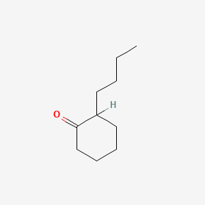 molecular formula C10H18O B1265551 2-丁基环己酮 CAS No. 1126-18-7