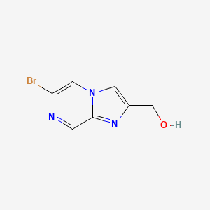 (6-Bromoimidazo[1,2-a]pyrazin-2-yl)methanol