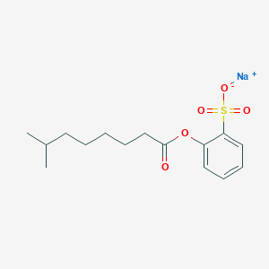 Isononanoic acid, sulfophenyl ester, sodium salt