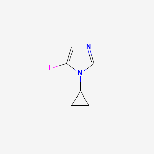 1-Cyclopropyl-5-iodo-1H-imidazole