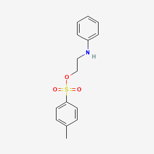 2-Anilinoethyl p-toluenesulphonate