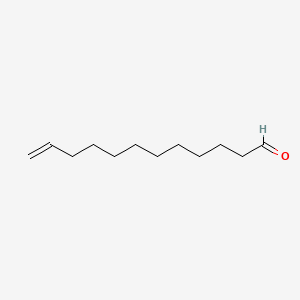 molecular formula C12H22O B12655651 Dodec-11-en-1-al CAS No. 51148-68-6