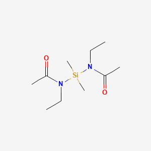 N,N'-(Dimethylsilylene)bis(N-ethylacetamide)