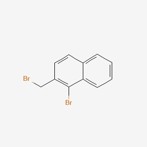 B1265571 1-Bromo-2-(bromomethyl)naphthalene CAS No. 37763-43-2