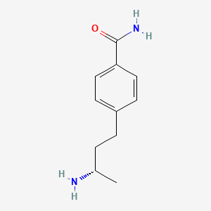 (S)-4-(3-Aminobutyl)benzamide