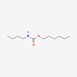 Carbamic acid, butyl-, hexyl ester