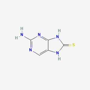 2-Amino-7,9-dihydro-8H-purine-8-thione