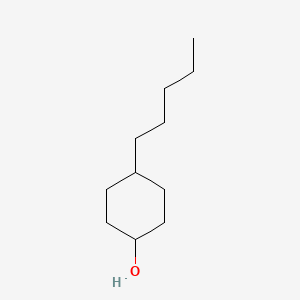 molecular formula C11H22O B1265601 4-戊基环己醇 CAS No. 54410-90-1