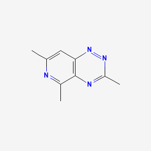 3,5,7-Trimethyl-pyrido(3,4-e)(1,2,4)triazine